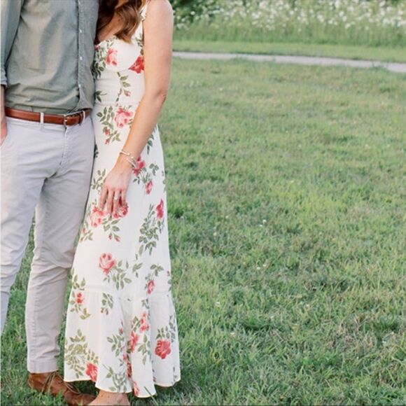 Reformation Nikita Dress Jolie Floral size 12 - Picture 4 of 8